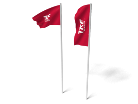 Corporate flags