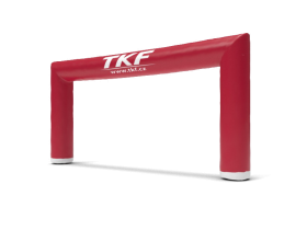 Rectangular-shaped inflatable gate