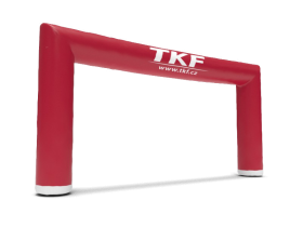 Rectangular-shaped inflatable gate