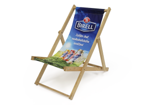 Promo Wooden Deckchair without an armres