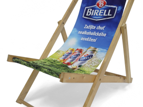 Promo Wooden Deckchair without an armres