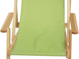 Promo Wooden Deckchair with an armres