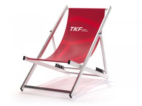 Aluminium Deckchair without an armres