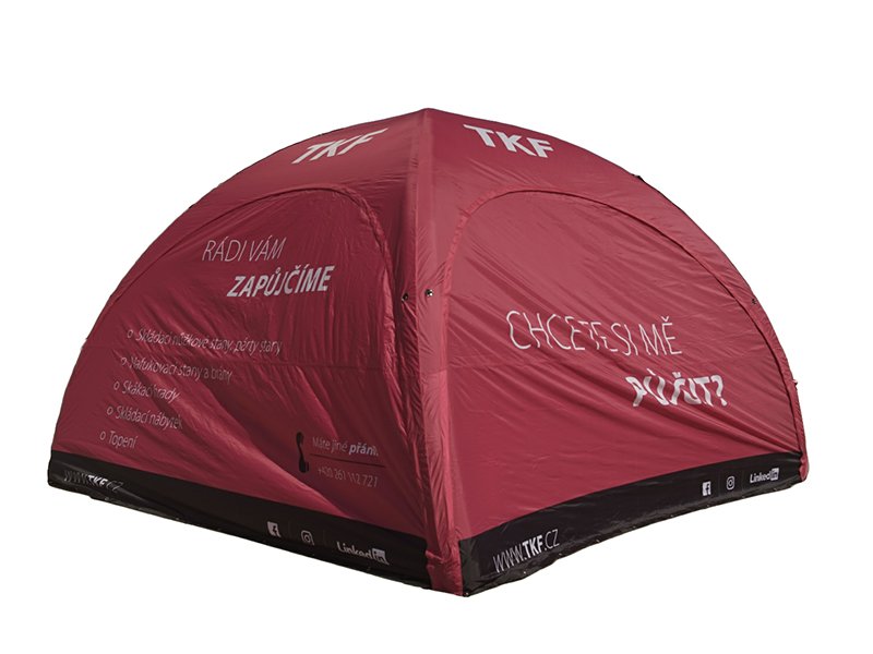 Inflatable tent - Spider Compact Red