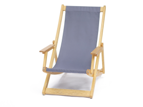 Wooden deckchair rental